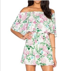 Show Me Your Mumu Casita Dress in Poppies & Cream Cloud